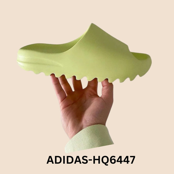 Adidas Yeezy Slide "Glow Green" Men's Style# HQ6447