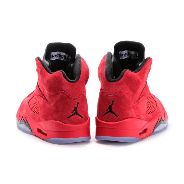 Air Jordan 5 Retro "Red Suede" Basketball Shoes Men's Style #136027-602