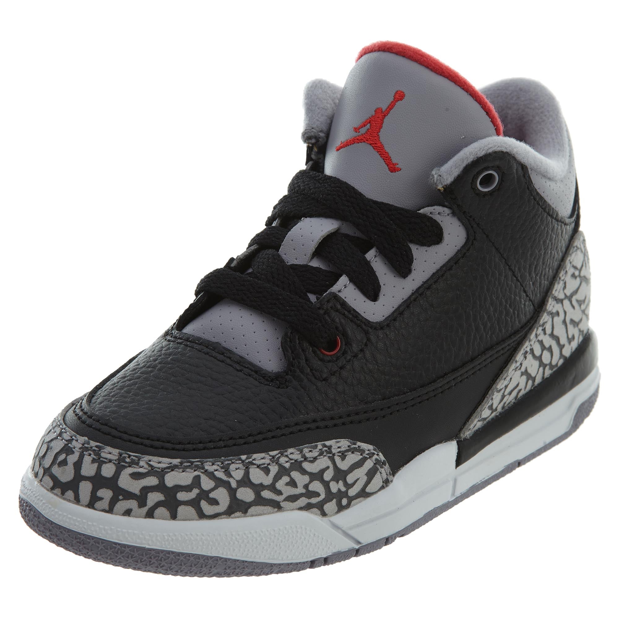 Jordan 3 Retro BP 'Black Cement' Basketball Shoes Boys / Girls Style :429487