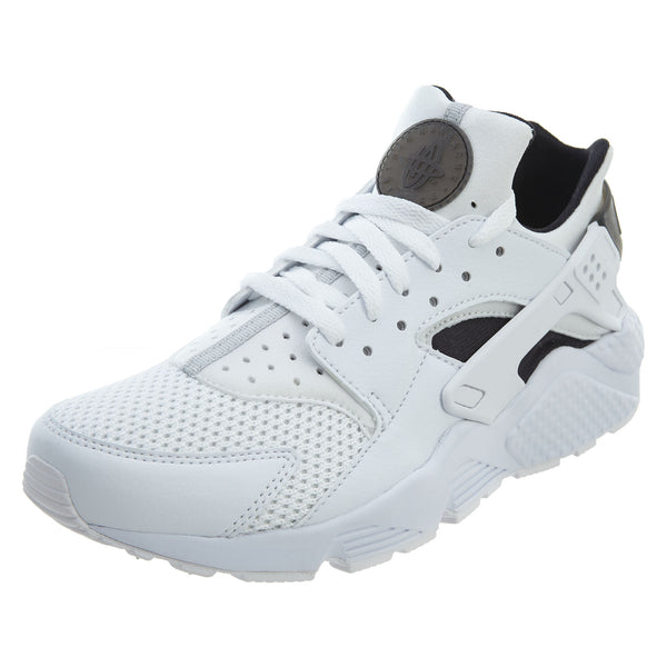 Nike Air Huarache White Black Platinum Running Shoes Men's Style #318429-110