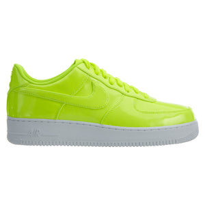 Nike Air Force 1 07 Lv8 Patent Leather Volt Neon Mens Sneaker Style AJ9505-700