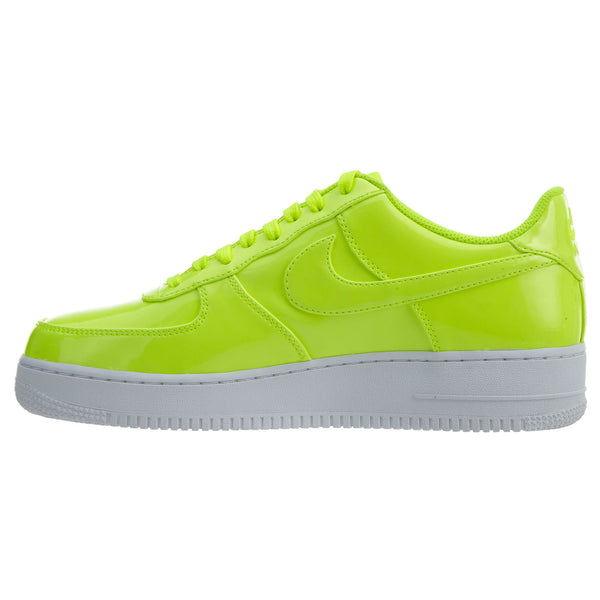 Nike Air Force 1 07 Lv8 Patent Leather Volt Neon Mens Sneaker Style AJ9505-700