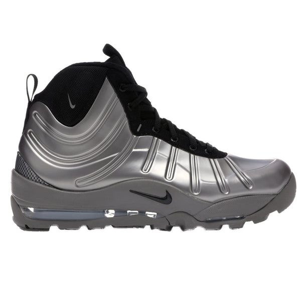 Nike Air Bakin Posite Men's Metallic Black Shoe #618056-002