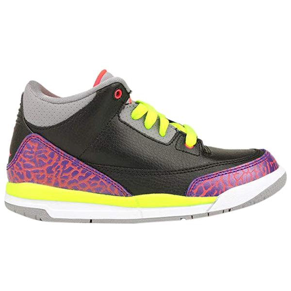 Jordan Girls 3 Retro (Ps) Basketball Shoes Little Kids Style 441141