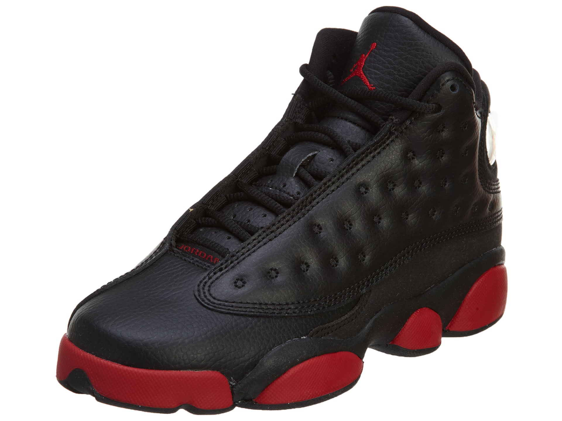 Jordan Air 13 Retro BG Black/Red Basketball Shoes Kid's Style #414574-033