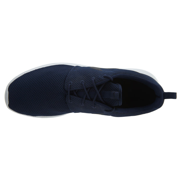 Nike Roshe Run Navy Black White Mens Sneaker Style# 511881-405