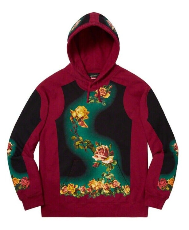 Supreme JPG®? Floral Print Hooded Sweats Size Medium