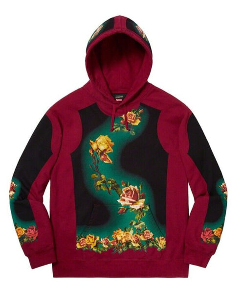 Supreme JPG®? Floral Print Hooded Sweats Size Medium