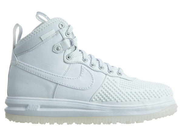 Nike Lunar Force 1 Duckboot Triple White  Mens Style 805899-101