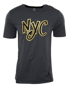 Jordan AJ 10 NY City Grey T-shirt #820206-021