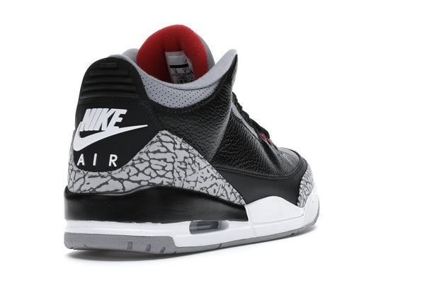 Jordan 3 Retro Black Cement 2018 Mens Sneaker Style# 854262-001