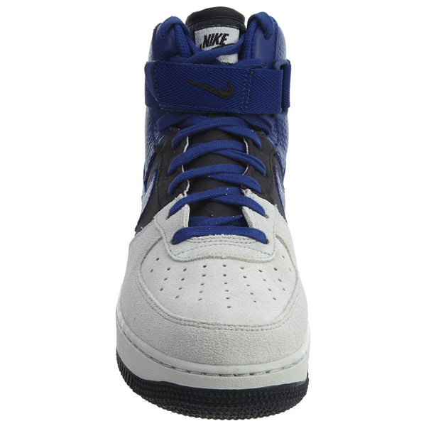 Nike Air Force 1 High '07 Lv8 Platinum Royal Mens Sneaker Style 806403-009
