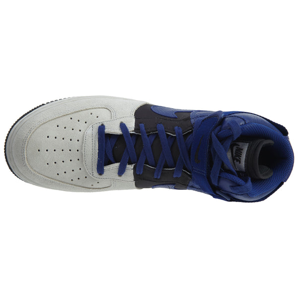 Nike Air Force 1 High '07 Lv8 Platinum Royal Mens Sneaker Style 806403-009