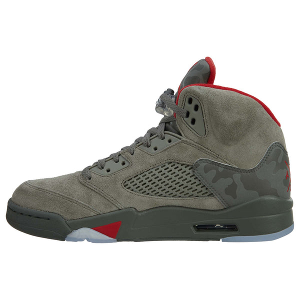Jordan 5 Retro P51 Camo- Dark Stucco/University Basketball Shoes Mens Sneaker Style 136027-051