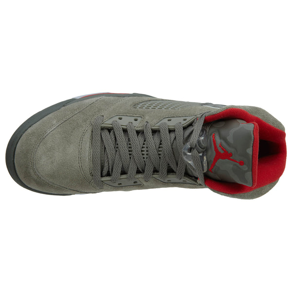 Jordan 5 Retro P51 Camo- Dark Stucco/University Basketball Shoes Mens Sneaker Style 136027-051