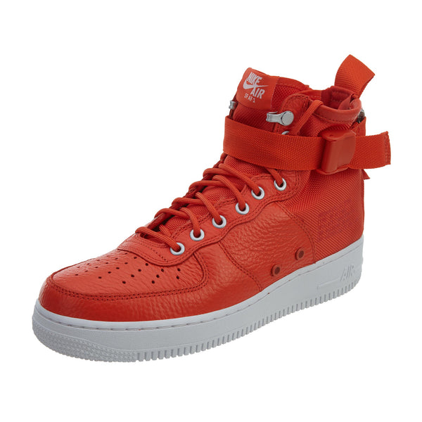 Nike SF AF1 Mid Basketball Shoes - Orange Mens Style : 917753-800