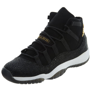 Jordan 11 Retro Heiress Black Stingray (Gs) Basketball Shoes