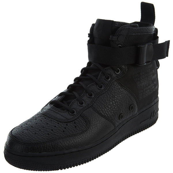 Nike Sf AF1 Mid  black/black-black  Mens Style 917753-005