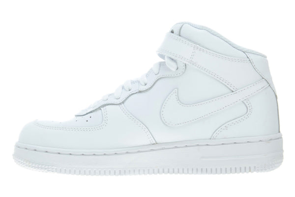 Nike Air Force 1 Mid PS Shoes Retro High Top Trainers White Boys / Girls Style :314196