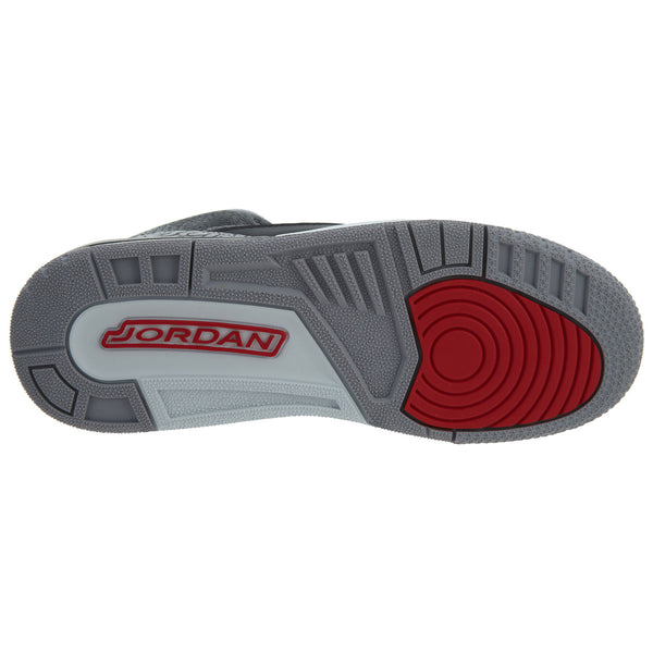Jordan 3 Retro Black Cement 2018 Basketball Shoes Big Kids Style : 854261-001