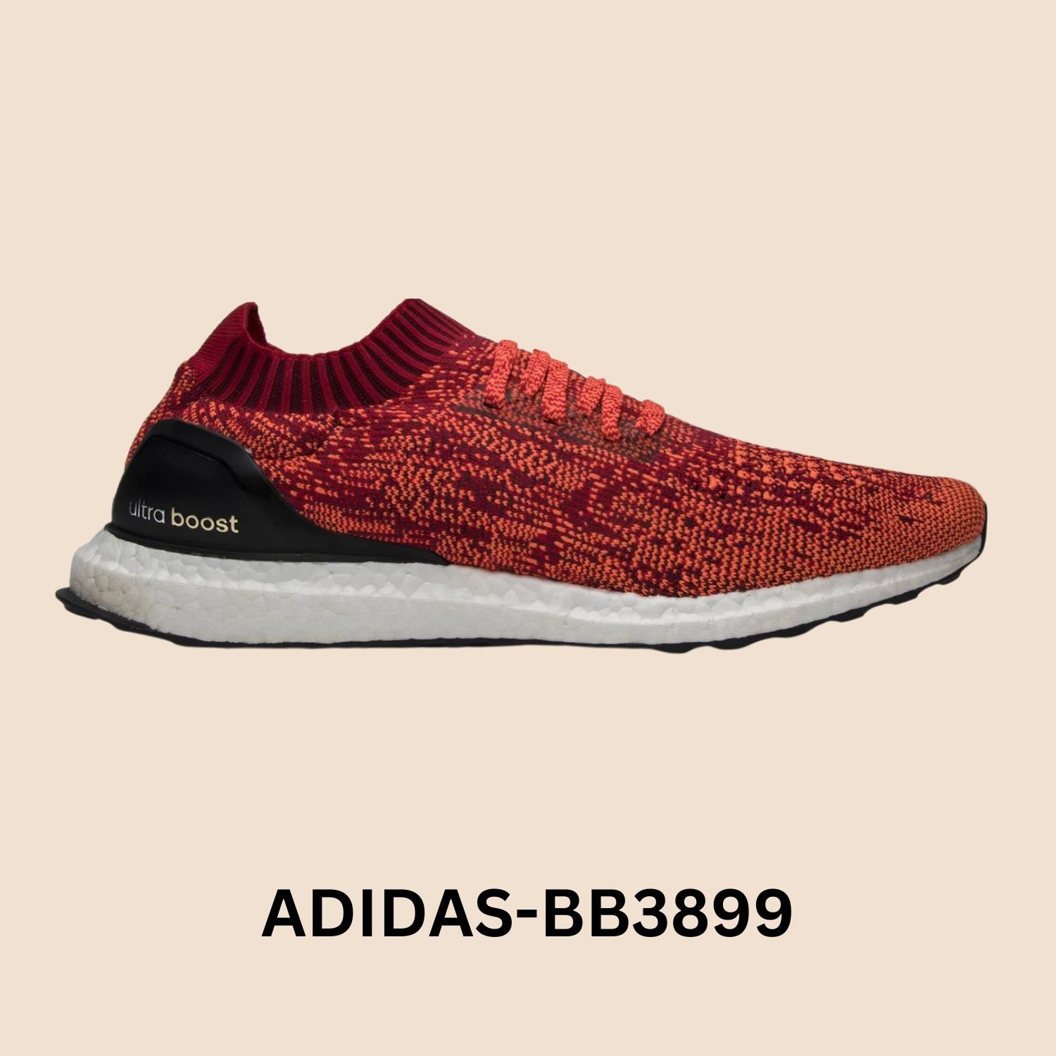 Adidas UltraBoost Uncaged "Solar Red" Men's Style# BB3899