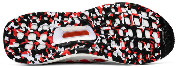 Adidas Ultra Boost White Red Men's Running Shoes #DB3199