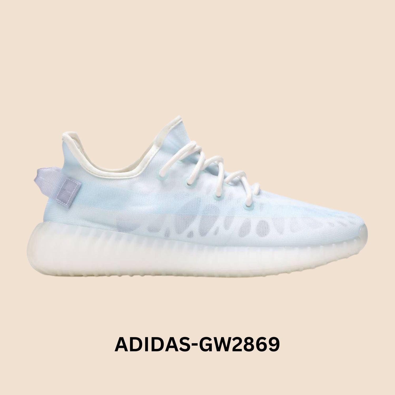 Adidas Yeezy Boost 350 V2 "Mono Ice" Men's Style# GW2869