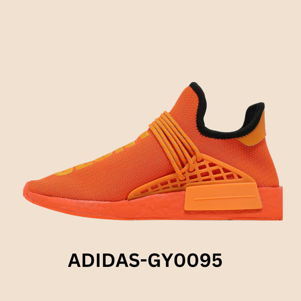 Adidas Pharrell X NMD Human Race "Orange" Men's Style# GY0095