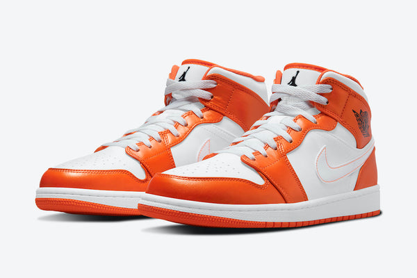 Air Jordan 1 Mid Metallic Orange