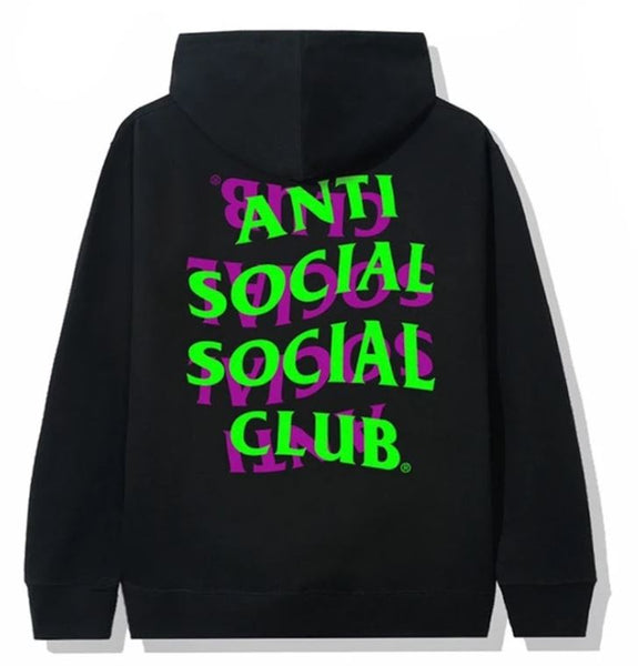 Anti Social Social Club Upset Black Hoodie
