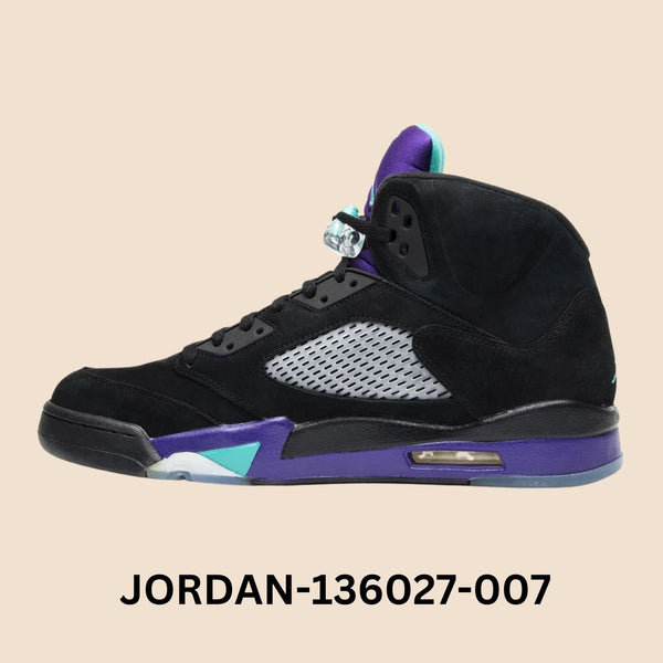 Air Jordan 5 Retro "Black Grape" Men's Style# 136027-007