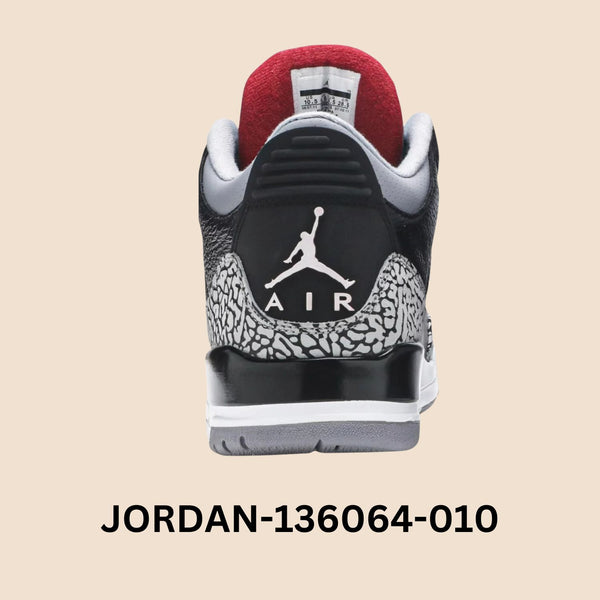 Air Jordan 3 Retro "Black Cement" Style# 136064-010