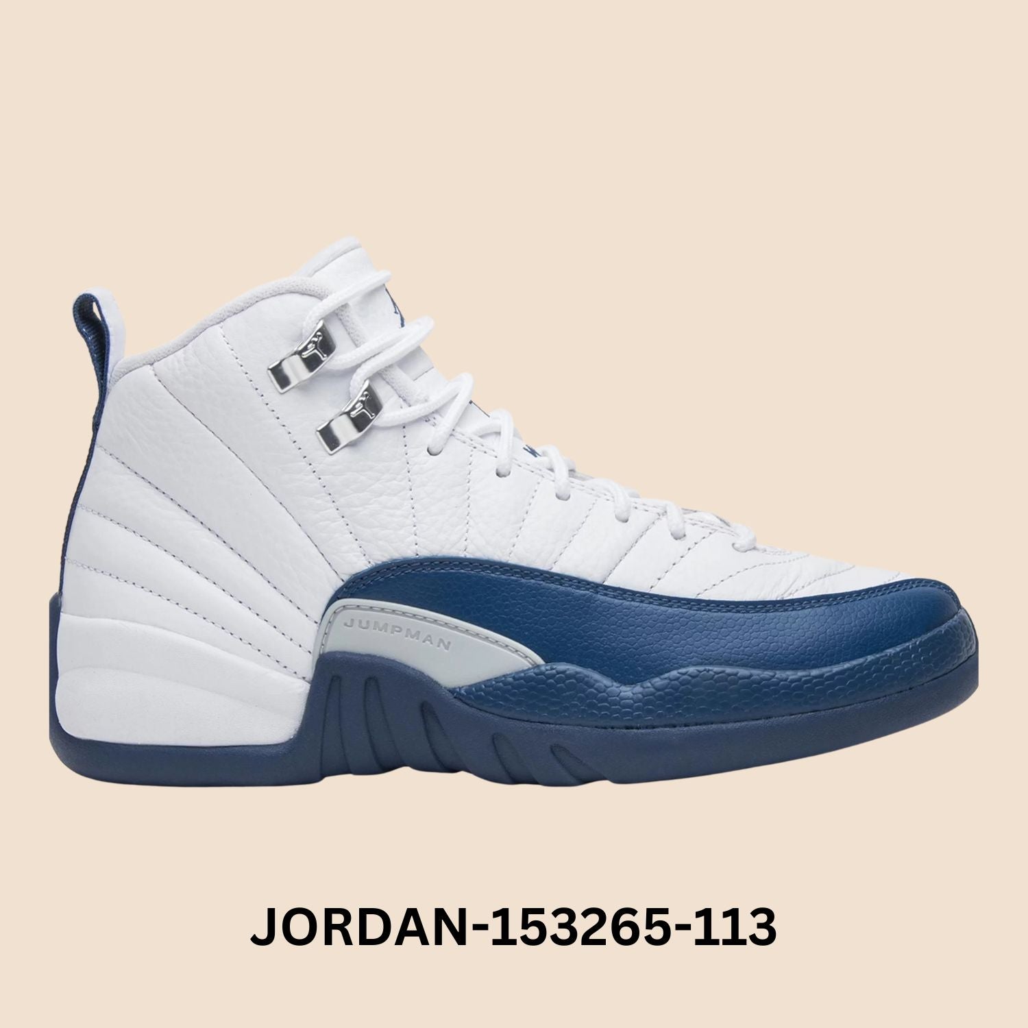 Air Jordan 12 Retro "FRENCH BLUE" Big Kids Style# 153265-113