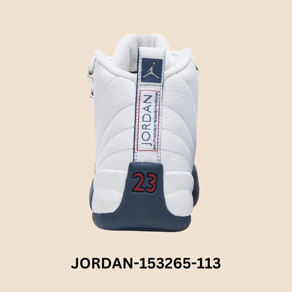 Air Jordan 12 Retro "FRENCH BLUE" Big Kids Style# 153265-113