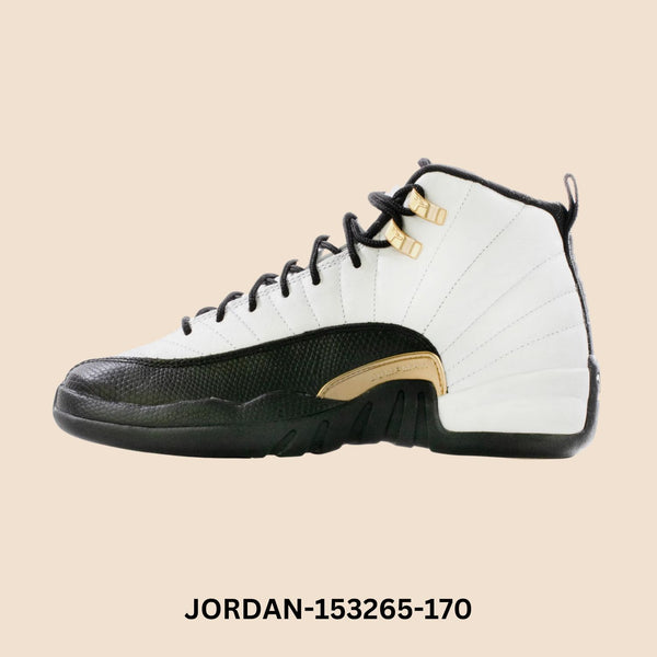 Air Jordan 12 Retro "Royalty Taxi" (Grade School) Style# 153265-170