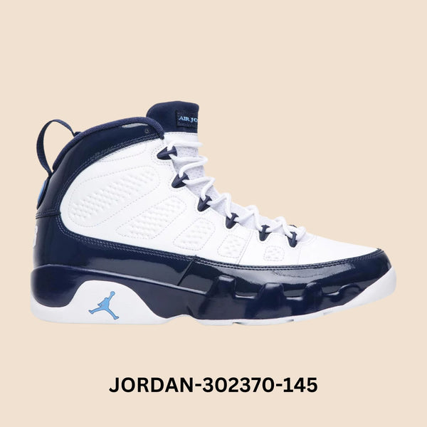 Air Jordan 9 Retro "UNC" Men's Style# 302370-145
