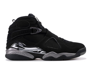 Jordan Air Jordan 8 Retro Basketball Shoes Black/White/Lt Men's STyle #305381-003