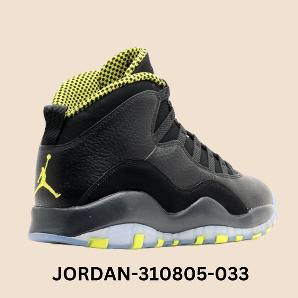 Air Jordan Retro 10 "VENOM" Basketball Men's Style# 310805-033