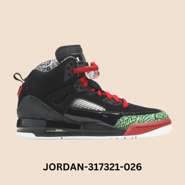 Air Jordan Spizike "Black Varsity Red" Grade School Style# 317321-026