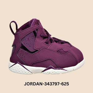 Jordan True Flight "Bordeaux" Toddlers Style# 343797-625