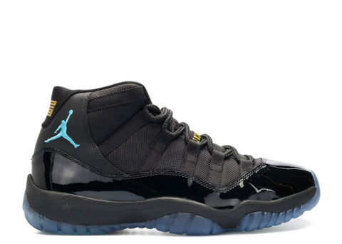 Air Jordan 11 Retro "Gamma Blue Black" Basketball Shoes Men's Style #378037-006
