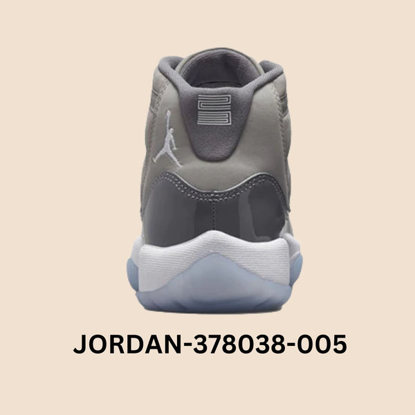 Air Jordan 11 Retro "COOL GREY" Big Kids Style# 378038-005