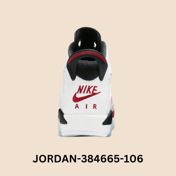 Air Jordan 6 Retro "CARMINE" Grade School Style# 384665-106