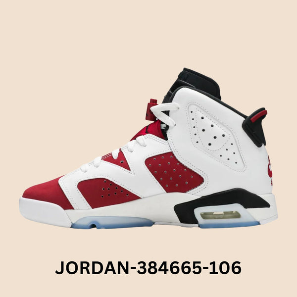 Air Jordan 6 Retro "CARMINE" Grade School Style# 384665-106