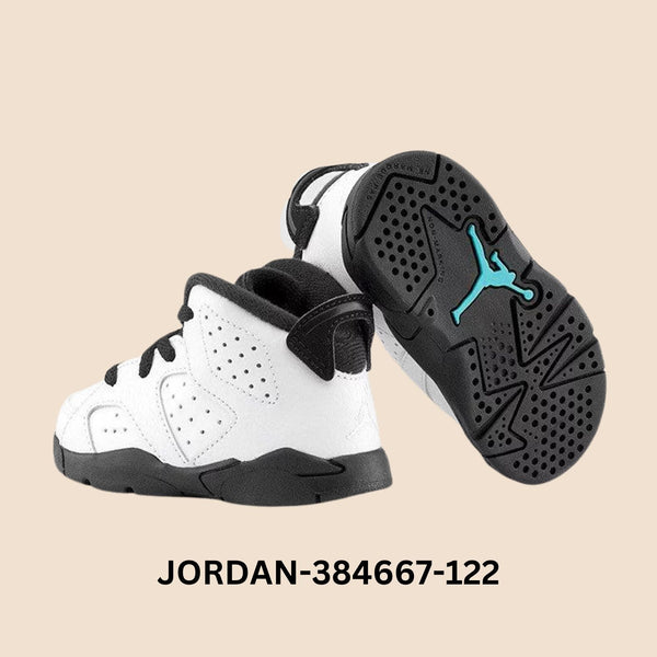 Air Jordan 6 Retro BT "Hyper Jade" Toddlers Style# 384667-122
