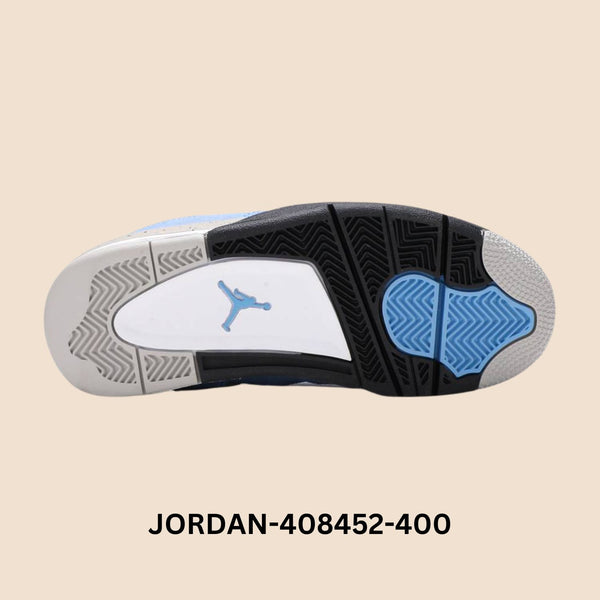 Air Jordan 4 Retro "University Blue" Grade School Style# 408452-400