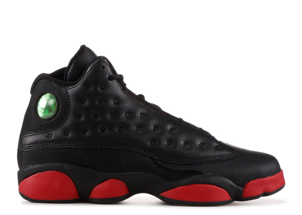 Jordan Air 13 Retro BG Black/Red Basketball Shoes Kid's Style #414574-033