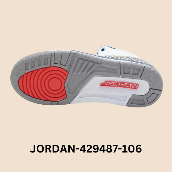 Air Jordan 3 Retro "True Blue" Pre School Style# 429487-106