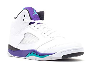 Jordan 5 Retro (ps) \grape\" Basketball Shoes Boys / Girls Style :440889"