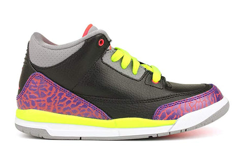 Jordan Girls 3 Retro (Ps) Basketball Shoes Little Kids Style 441141